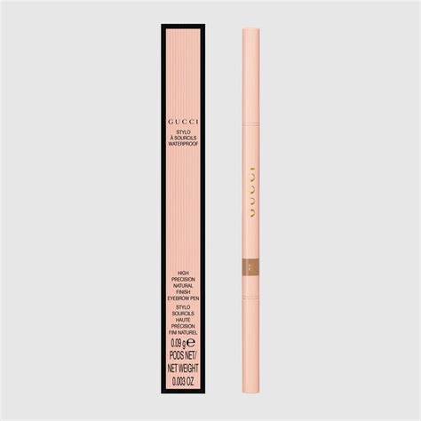 gucci eyebrow poundland eyebrow|Gucci 02 Blond, Stylo À Sourcils Waterproof Eyebrow Pencil.